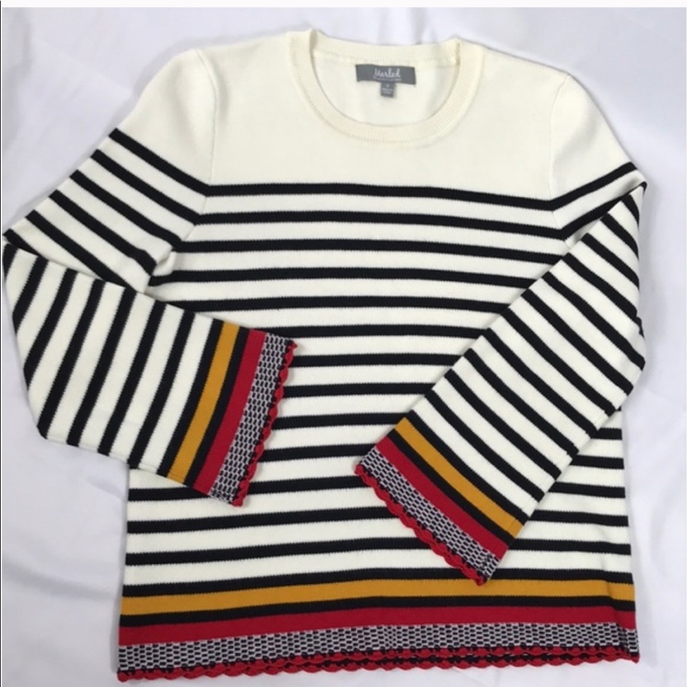 Marled top unique pattern